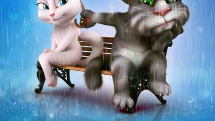 Rain Rain Go Away-Nursery Rhymes-Talking Tom compilation|Funny Video