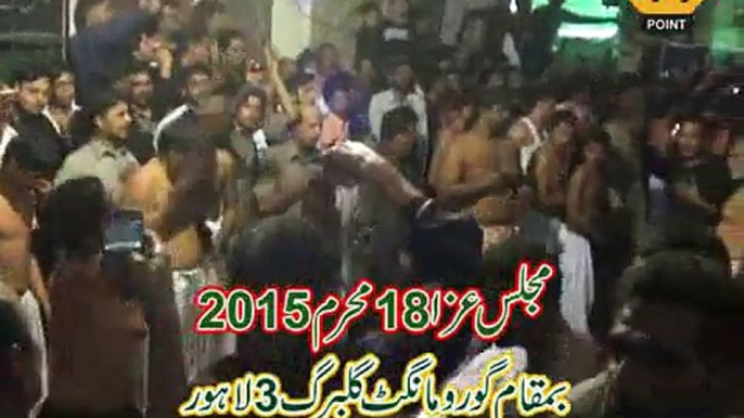 Matamdari Majlis 18 Muharram 2015 Gulberg Lahore