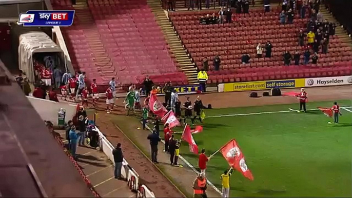 Barnsley 1 0 Coventry Sky Bet League 1 Season 2014 15