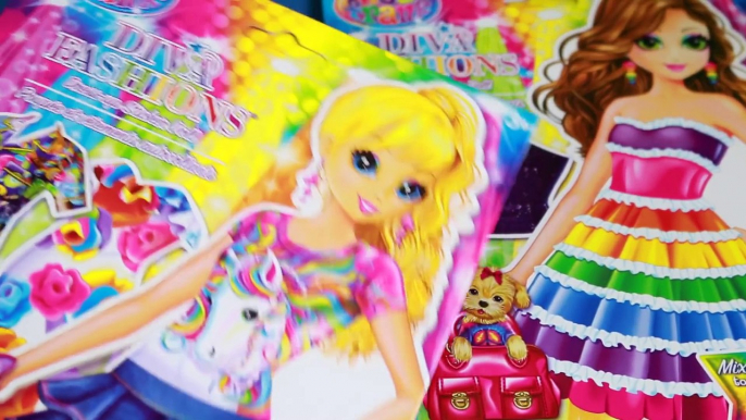 LISA FRANK Toys Paper Dolls Dress-Up Stickers ❤ Pretty Dress Up Doll Fun Christmas Stocking Stuffer