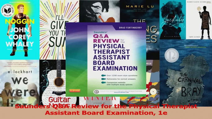 Saunders QA Review for the Physical Therapist Assistant Board Examination 1e Download