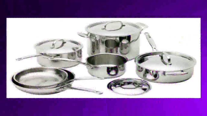 Best buy Nonstick Cookware Set  Cuisinart 7710 Chefs Classic Stainless 10Piece Cookware Set