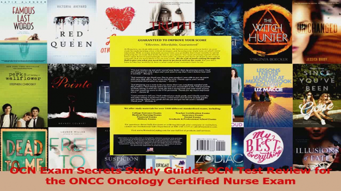 OCN Exam Secrets Study Guide OCN Test Review for the ONCC Oncology Certified Nurse Exam Download