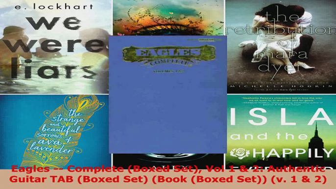 Read  Eagles  Complete Boxed Set Vol 1  2 Authentic Guitar TAB Boxed Set Book Boxed PDF Online