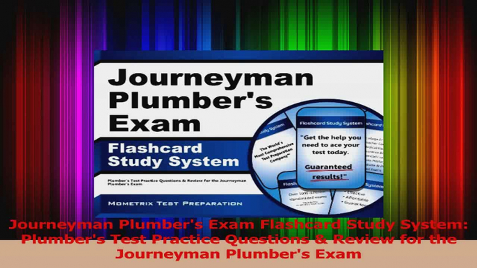 Journeyman Plumbers Exam Flashcard Study System Plumbers Test Practice Questions  Read Online