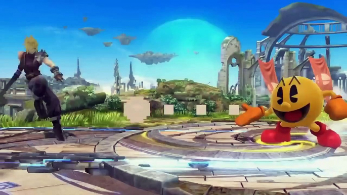 Cloud REVEALED for Super Smash Bros. Wii U & 3DS (High Quality!)