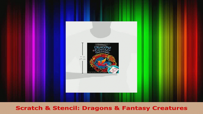 Download  Scratch  Stencil Dragons  Fantasy Creatures Ebook Free