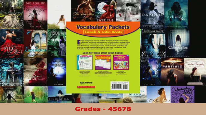 Read  Vocabulary Packets Greek  Latin Roots ReadytoGo Learning Packets That Teach 40 Key EBooks Online