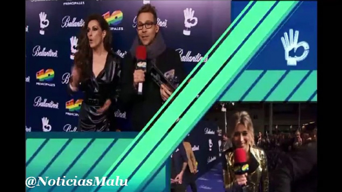 Entrevista Maú Alfombra Azul | 11/12/2015 Premios 40 2015 | @NoticiasMalu