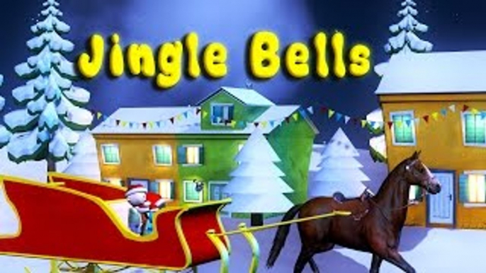 Jingle Bells Christmas Carols | 3D Christmas Songs For Children | Baby Nursery Rhymes