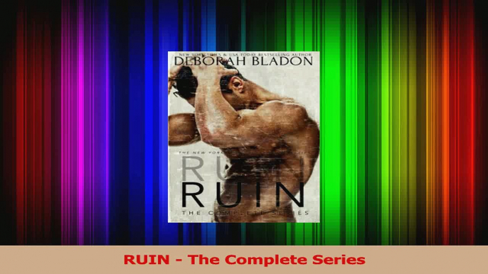 Read  RUIN  The Complete Series Ebook Free