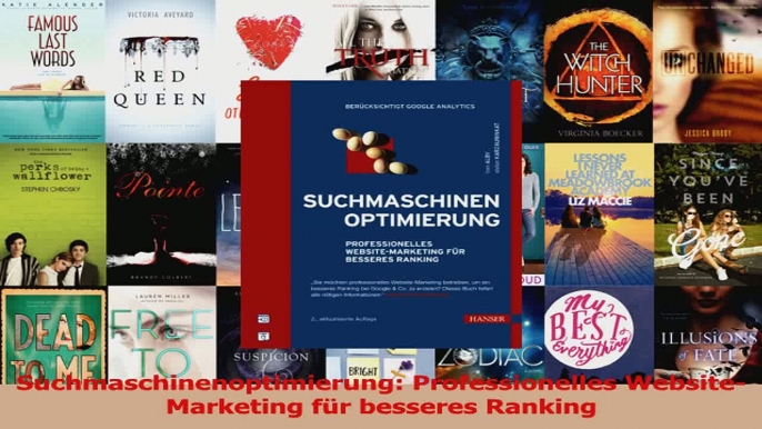 Lesen  Suchmaschinenoptimierung Professionelles WebsiteMarketing für besseres Ranking Ebook Frei