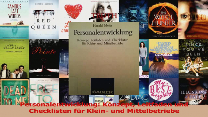 Lesen  Personalentwicklung Konzept Leitfaden und Checklisten für Klein und Mittelbetriebe Ebook Frei