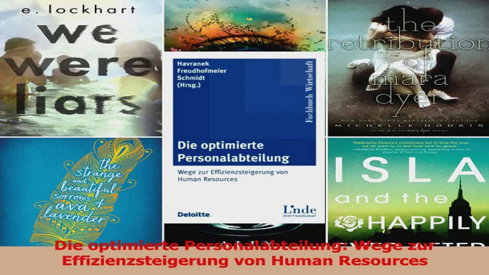 Lesen  Die optimierte Personalabteilung Wege zur Effizienzsteigerung von Human Resources PDF Frei