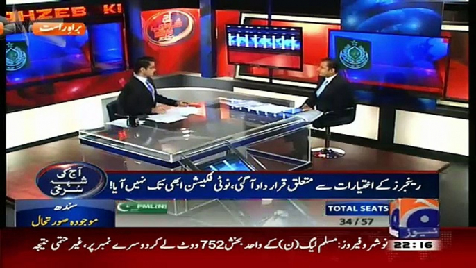 Aaj Shahzaib Khanzada Kay Saath 17th December 2015 on GEO News