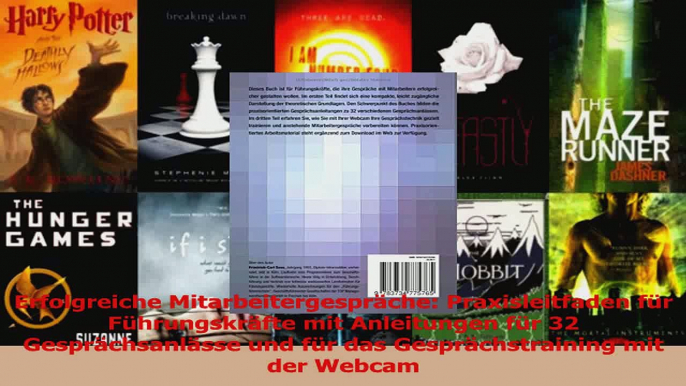 Download  Erfolgreiche Mitarbeitergespräche Praxisleitfaden für Führungskräfte mit Anleitungen für Ebook Frei