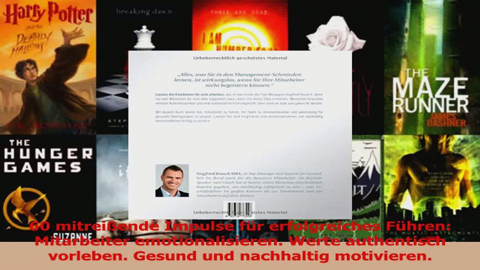 Download  60 mitreißende Impulse für erfolgreiches Führen Mitarbeiter emotionalisieren Werte PDF Frei