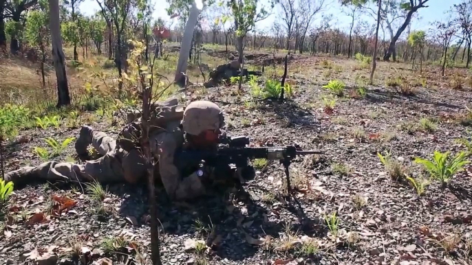 US Marines MRF Darwin Field Exercise