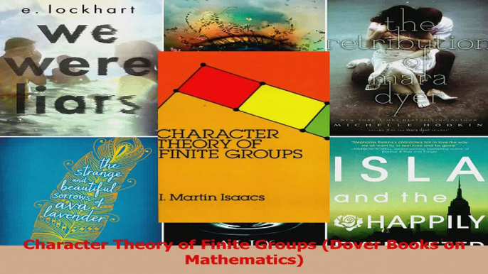 Character Theory of Finite Groups Dover Books on Mathematics Download