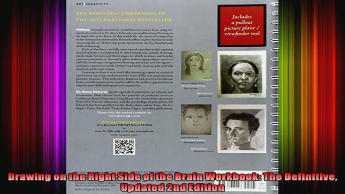 Drawing on the Right Side of the Brain Workbook The Definitive Updated 2nd Edition