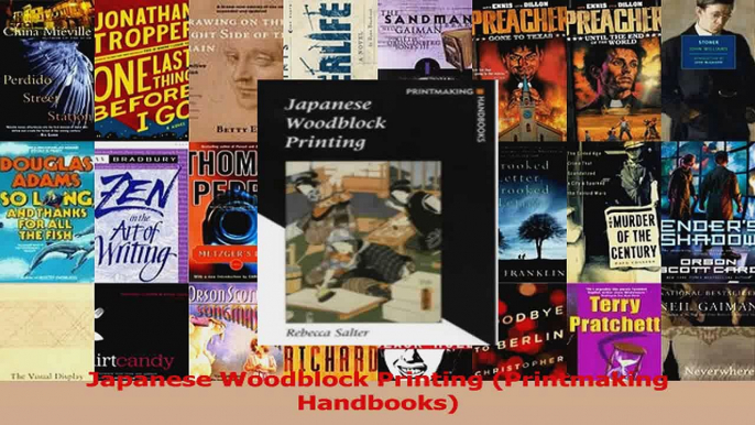 Read  Japanese Woodblock Printing Printmaking Handbooks Ebook Free