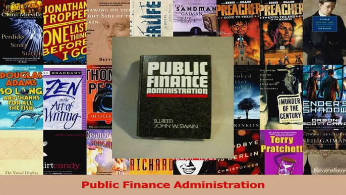 Download  Public Finance Administration Ebook Free