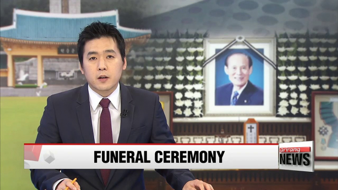 National Assembly holds funeral ceremony for former assembly speaker Lee Man-sup