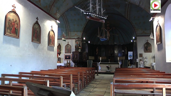 Morbihan:  L'eglise de l'Ile de Hoedic - Paris Bretagne Télé