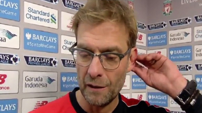 Liverpool 2-2 West Brom - Jurgen Klopp Post-Match Interview Reaction 13-12-2015