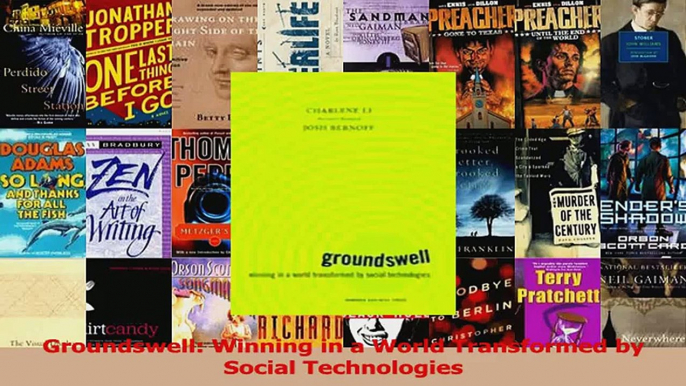 Download  Groundswell Winning in a World Transformed by Social Technologies PDF Free