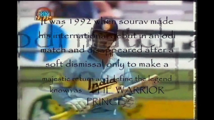 Cricket Videos of India  Sourav Ganguly Batting, Sourav Ganguly Rare Cricket Moments Compilation