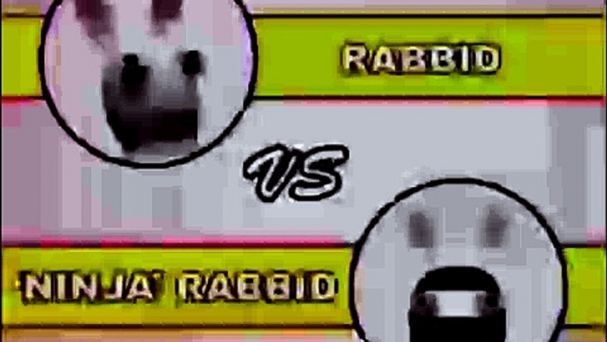 Mad lapins Crétins Lapins Crétins vs Ninja Ninja Lapin Creek