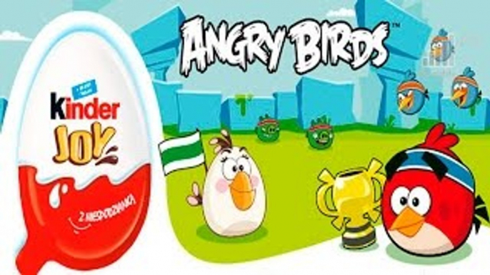 kinder joy angry birds egg surprise huevos sorpresa oeufs oeuf ovo español castellano