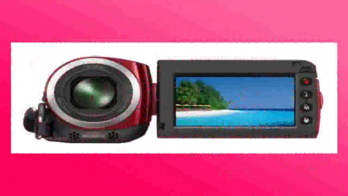 Best buy Sony Camcorders  Sony HDRCX100 ACVHDHD Camcorder with Smile Shutter  10x Optical Zoom Red