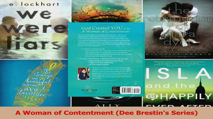 PDF Download  A Woman of Contentment Dee Brestins Series Read Full Ebook