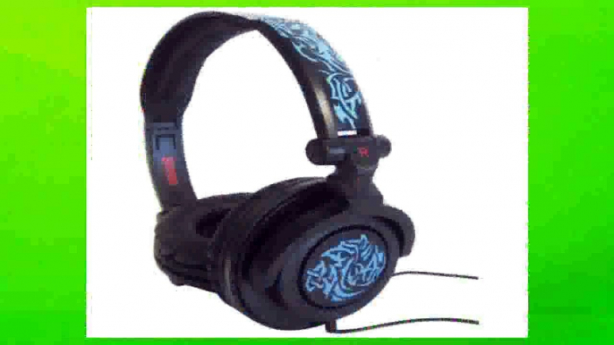 Best buy On Ear Headphones  Maxell AMPB Amplified Heavy Bass Headphone  Blue 190265