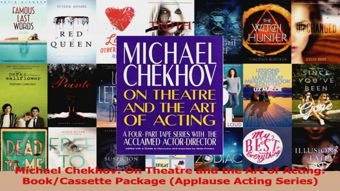 PDF Download  Michael Chekhov On Theatre and the Art of Acting BookCassette Package Applause Acting Download Full Ebook