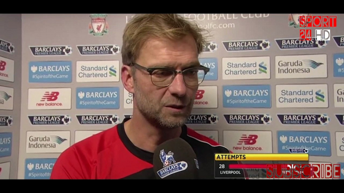 Jurgen Klopp Post Match Interview - 'They Play Only Long Balls' Liverpool 2-2 West Brom 13.12.2015