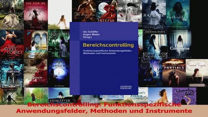 Lesen  Bereichscontrolling Funktionsspezifische Anwendungsfelder Methoden und Instrumente PDF Frei