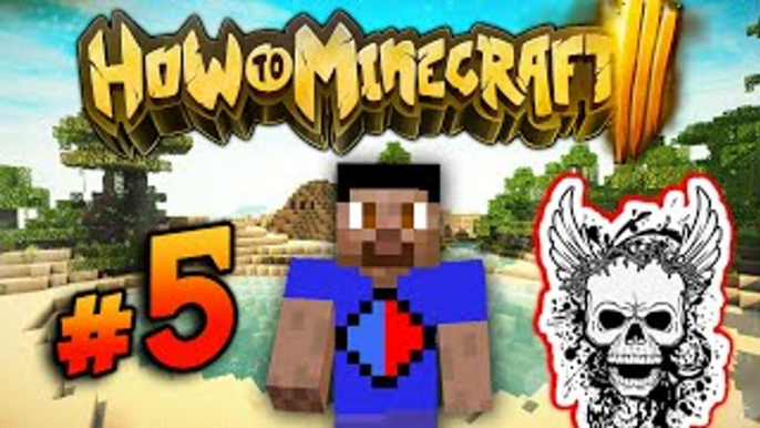 HOW TO MINECRAFT S3 #5 FIRST DUNGEON RAID! with Vikkstar