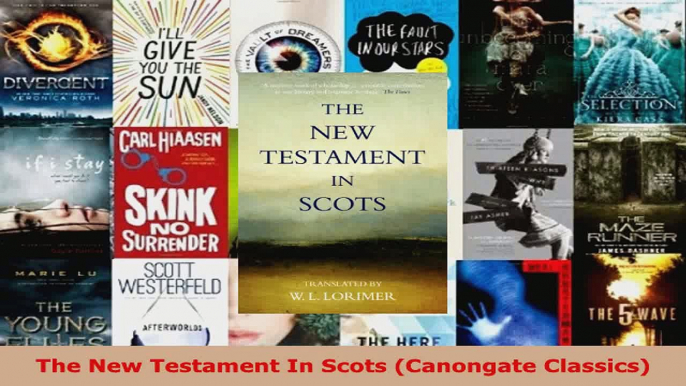 Read  The New Testament In Scots Canongate Classics Ebook Free