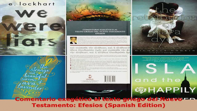 Read  Comentario exegético al texto griego del Nuevo Testamento Efesios Spanish Edition EBooks Online