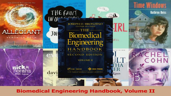 Read  Biomedical Engineering Handbook Volume II Ebook Free