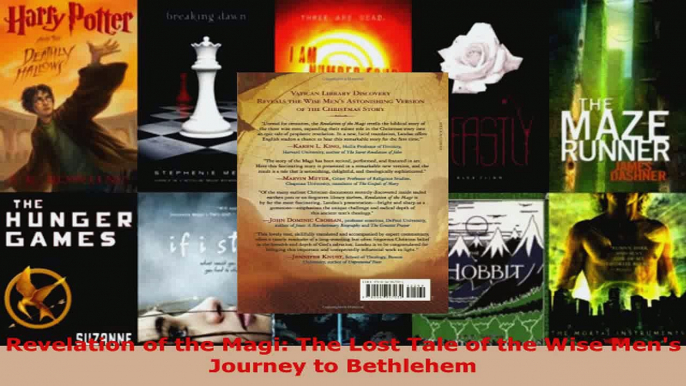 Read  Revelation of the Magi The Lost Tale of the Wise Mens Journey to Bethlehem PDF Free