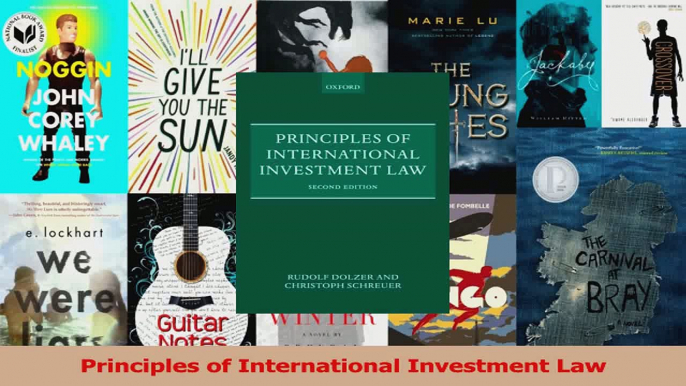 PDF Download  Principles of International Investment Law PDF Full Ebook