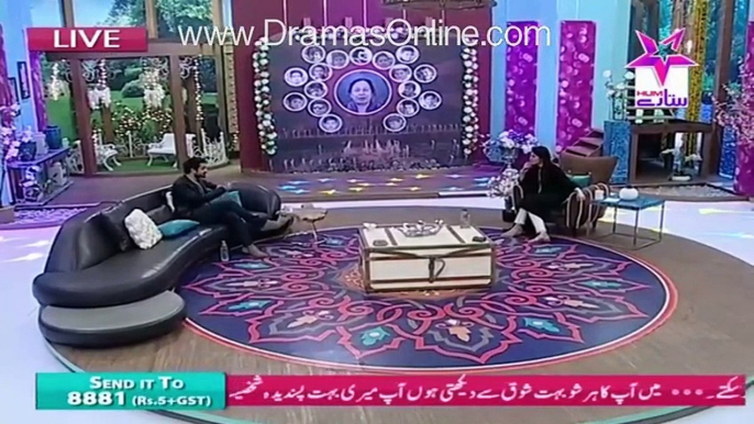 Sitaray Ki Subh with Shaista Lodhi - 16 December 2015 Part 2 - Hamza Ali Abbasi Pays Tribute to APS Martyrs