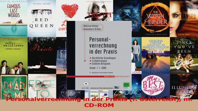 Download  Personalverrechnung in der Praxis f Österreich m CDROM PDF Online