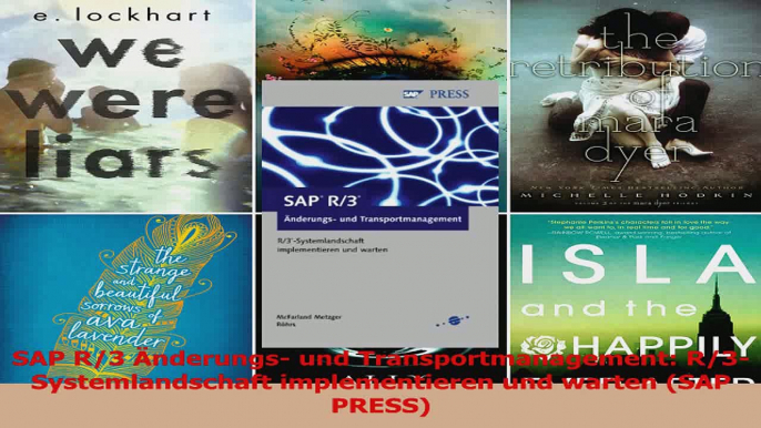 Download  SAP R3 Änderungs und Transportmanagement R3Systemlandschaft implementieren und warten PDF Frei