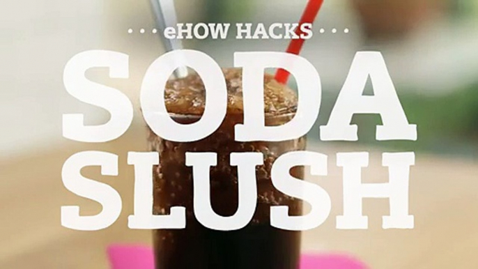 Turn a Soda Into a Refreshing Slushie