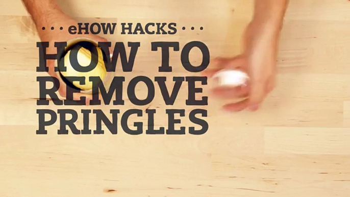 The Trick to Removing Pringles From a Can